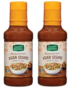 Toskanischer Garten Restaurant Stil asiatischer Sesam Salat Dressing, 16 oz (2 Flaschen) - Bild 1 von 2