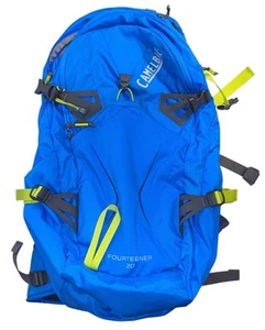 CAMELBAK FOURTEENER 20 20L BLUE/YELLOW BACKPACK HYDRATION ~ USED ONCE? - Picture 1 of 8