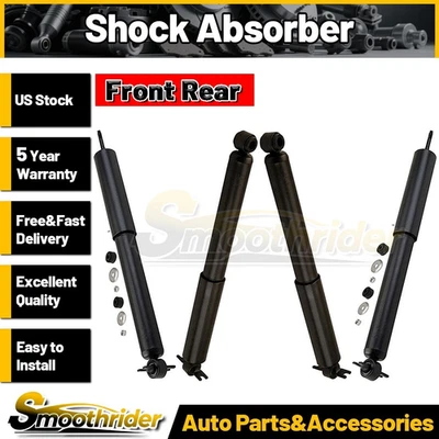 Amortiguadores y puntales KYB 4 piezas amortiguador delantero trasero para Jeep Cherokee 1997-2001 Foto 1 de 4