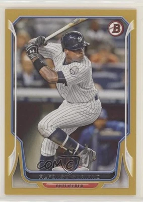 2014 Bowman Gold /50 Alfonso Soriano #120 - Image 1 of 2