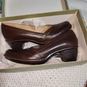SCARPE SLIPON CLARKS ARTISAN DONNA TAGLIA 9 M MARRONE SCURO METTI - Foto 1 di 6