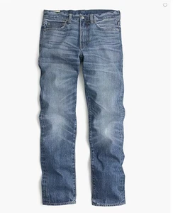 J.Crew 770 straight-fit jeans, medium wash 32x34 (act 33.25") , 100% cotton - Picture 1 of 12