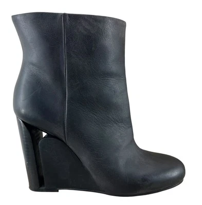 Maison Martin Margiela Leather Western Women’s Boots Black Leather Size 36.5 / 6 - Image 1 of 4