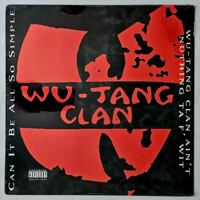 1994 - WU-TANG CLAN - CAN IT BE ALL SO SIMPLE - LOUD RECORDS SEALED ORIGINAL - Image 1 of 2