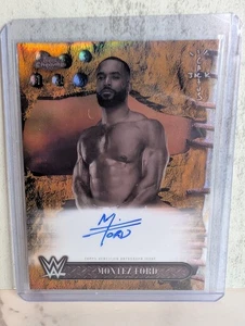 2025 Topps Chrome WWE Cactus Jack Montez Ford Auto BAV-FRD /25 - Picture 1 of 3