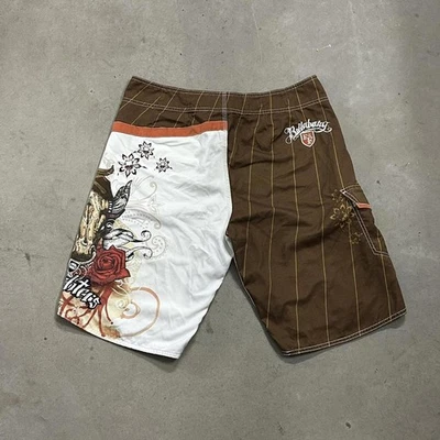 Rare Vintage Limited Edition Billabong x FooFighters Shorts - Image 1 of 4