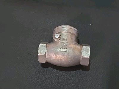 CF8 200 Swing Check Valve 3/4"  Npt , New - Image 1 of 4