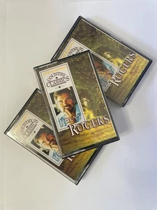 Vintage 3 Set of Country Classics Kenny Rogers Cassette Tapes - Picture 1 of 7