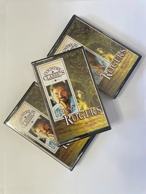 Vintage 3 Set of Country Classics Kenny Rogers Cassette Tapes - Image 1 of 4