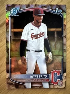 B1G1 15% Off • Heins Brito Peanuts Refractor SSP • 2025 Bowman Chrome #BCP-203 - Picture 1 of 2