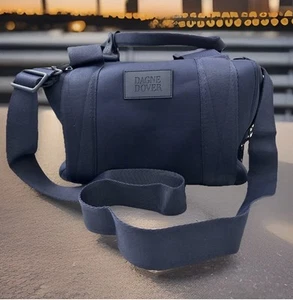 Dagne Dover Medium Duffle Bag Purse Crossbody Navy Blue - Picture 1 of 18