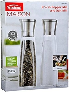 Trudeau Maison 9,5 Zoll Pfeffer- und Salzmühle - Bild 1 von 2