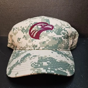 ULM Warhawks Camo Hat Louisiana Monroe Urban Camouflage Strap Back Cap New - Picture 1 of 2