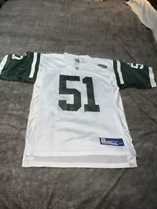 Reebok On Field - New York Jets - Jonathan Vilma - #51 - Jersey - Men's Medium - Picture 1 of 3