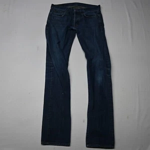 J Brand 31x34 Tyler Perfect Slim Dark Rinse 100% Cotton Denim Mens Jeans - Picture 1 of 9