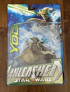 HASBRO 2003 STAR WARS YODA UNLEASHED ACTION FIGURE - NEW, SEALED - Picture 1 of 4
