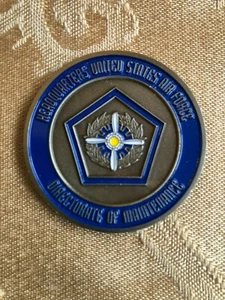 Headquarters USAF Directorate of Maintenance Challenge Coin - Picture 1 of 4