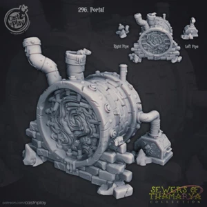 Sewers Portal Miniature | D&D DnD |  - Picture 1 of 1