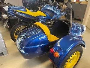 motorrad mit seitenwagen - Bild 1 von 6