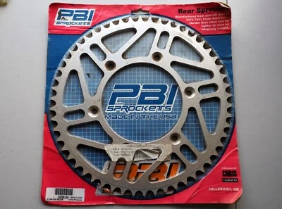 PBI EE. UU. PIÑÓN TRASERO ALUMINIO 54T, 50-5254 54, 5254-54, 7075 T651 Nuevo Precintado Foto 1 de 4