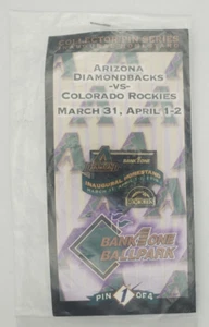 Vintage 1998 Bank One Ballpark Arizona Diamondbacks Collectors Pin 1 of 4 - Bild 1 von 4