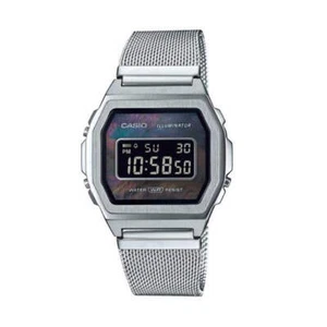 Casio A1000M-1BEF Vintage Iconic Unisex Watch – Mother of Pearl Dial, Stainless - Picture 1 of 6