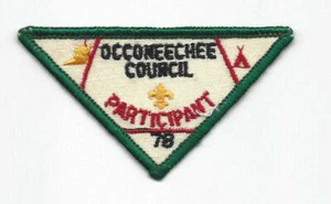 Occoneechee Council 1978 Scout-O-Rama Participant Green bdr. [OTT196] - Picture 1 of 1