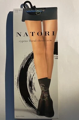 Calcetines Natori para mujer con estampado de cebra, florales, pinceladas  Foto 1 de 3