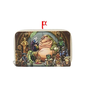 Cartera Loungefly Star Wars El Retorno del Jedi Palacio de Jabba con Cremallera Alrededor - Imagen 1 de 4