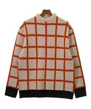 JW Anderson Knitwear/Sweater IvoryxOrange(Check Pattern) M 2200434373109