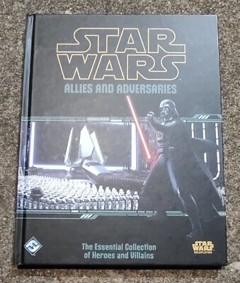 Star Wars "Allies and Adversaries" FFG RPG 'Sourcebook for Heroes and Villains' - Image 1 of 4