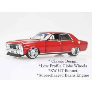 DDA Candy Red XY Custom Ford model car 1:24 Scale Diecast Vehicle DDA2492 - Picture 1 of 6