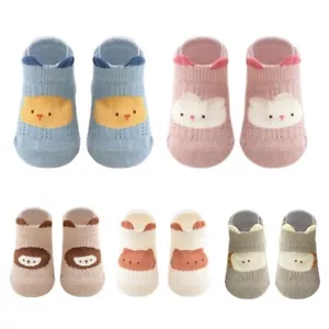 Grip Sock Toddlers Socks Spring Cotton Socks with Anti Skid Soles for Infant - Picture 1 of 23