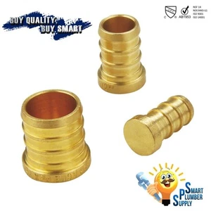 Confezione da 2 pezzi Pex End Plug 3/4" (128-03) - Senza piombo - Foto 1 di 1