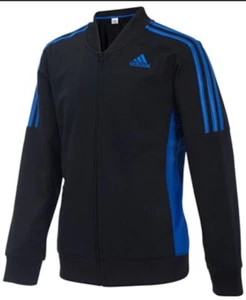 Adidas Boys Athletic Linear Jacket , Little Boys Size 7 - Picture 1 of 15