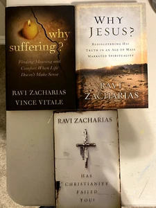 Ravi Zacharias Bundle Why Jesus?, Why Suffering?, Has Christianity Failed you? - Picture 1 of 4