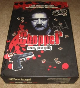 Signed Chopper Read Board Game - Never Plead Guilty - Very Rare. See description - Picture 1 of 4
