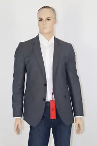 HUGO BOSS SAKKO, Mod. Jeffery202, Gr. 25 / US 40E, Regular Fit, Charcoal - Bild 1 von 9