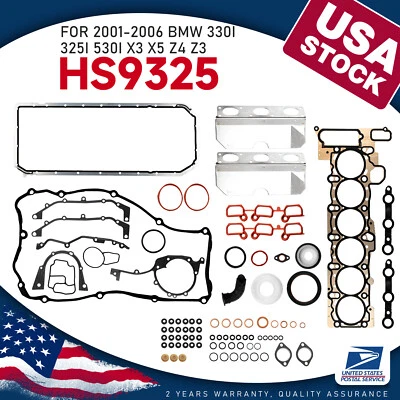 Juego completo de juntas de motor aptas para BMW 325i 530i X3 X5 2001-2006 2,5 L 3,0 L DOHC M54 Foto 1 de 4