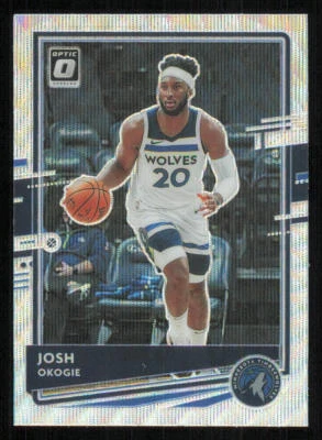 2020-21 Donruss Optic Fanatics Box Set #110 Josh Okogie - Image 1 of 2