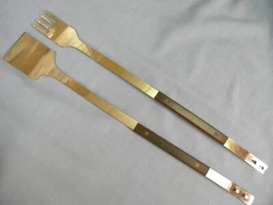Strumento griglia 3 in 1 forchetta pinze spatola utensile - Foto 1 di 3