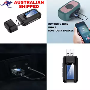 2 in 1 USB Universal Bluetooth 5.0 + EDR HiFi Audio Adapter Transmitter Receiver - Picture 1 of 10