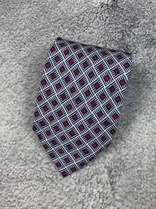 Cravatta seta geometrica Kiton Napoli - Foto 1 di 7