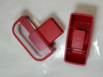 Microplane Compact Garlic Mincer Red EUC! - Image 1 of 4