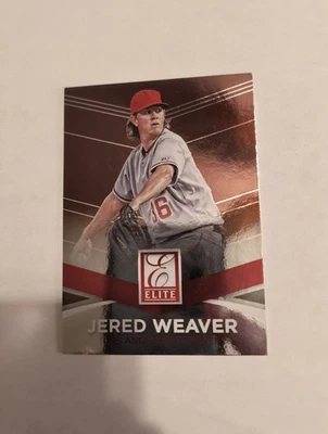 JERED WEAVER 2015 帕尼尼 DONRUSS 精英 #13 免运费 — 第 1/2 张图片