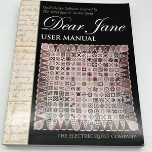 DEAR JANE Design Software SOLO MANUAL DE USUARIO Electric Quilt Co inspirado en 1863 - Imagen 1 de 8