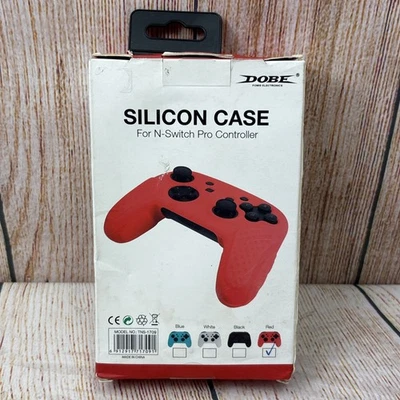 Nintendo Switch Dobe Silicon Case For Nintendo Switch Pro Controller Red - Image 1 of 3