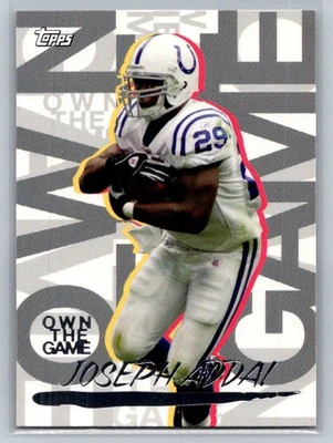 2008 Topps #OTG-JA Joseph Addai Own the Game Indianapolis Colts F32 - Image 1 of 2