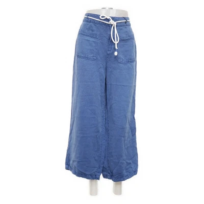 C&C California, Palazzohose, Größe: 38, Blau, Leinen/Lyocell, Einfarbig #8Vj - Bild 1 von 4