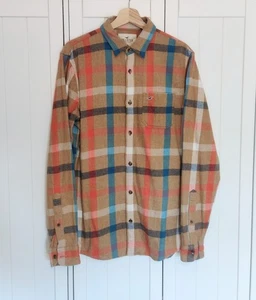 Camicia Hollister in flanella marrone medio a quadri - Foto 1 di 8